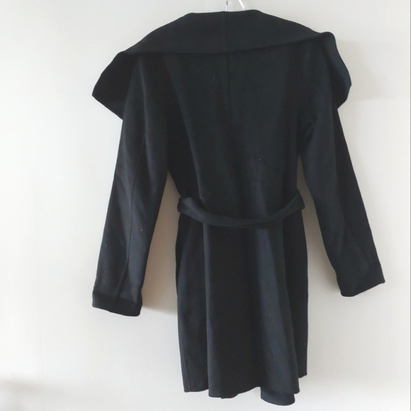 Tahari wool blend wrap coat size S - Picture 2 of 5